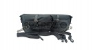 For Royal Enfield Bear 650 Soft Pannier Bags and Mounting Rails Black - SPAREZO